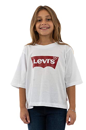 Levi's Kids light bright cropped top Mädchen Weiß 14 Jahre von Levi's