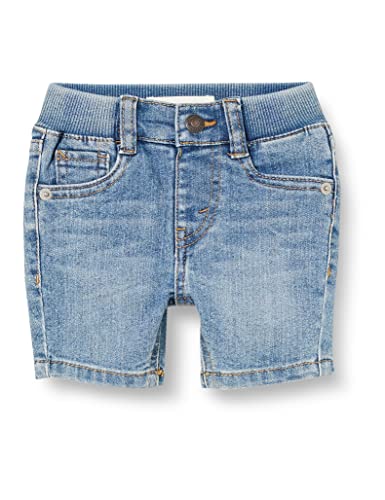 Levi's Kids Pull on denim shorts Baby Jungen Blau (Milestone). 3 Monate von Levi's
