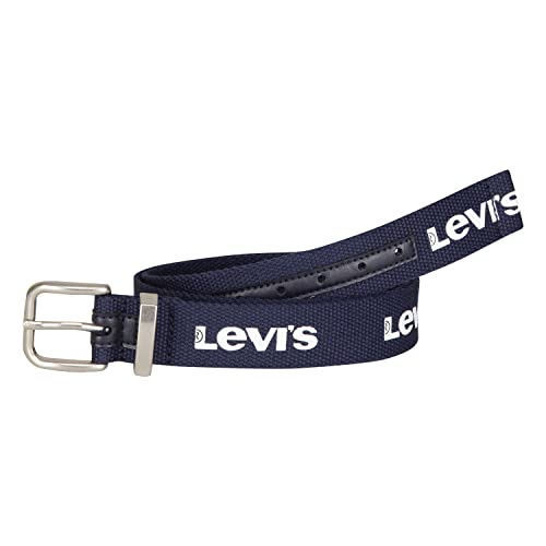 Levi's Kids Unisex LAN Levis Webbing 9A6900 Belt, Dress Blues, L von Levi's