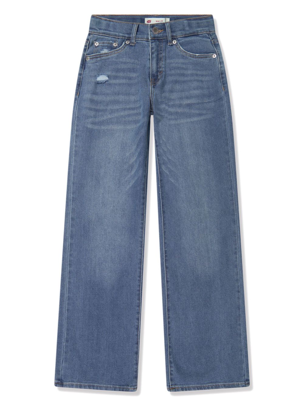 Levi's Kids Wide-Leg-Jeans mit Logo-Patch - Blau von Levi's Kids