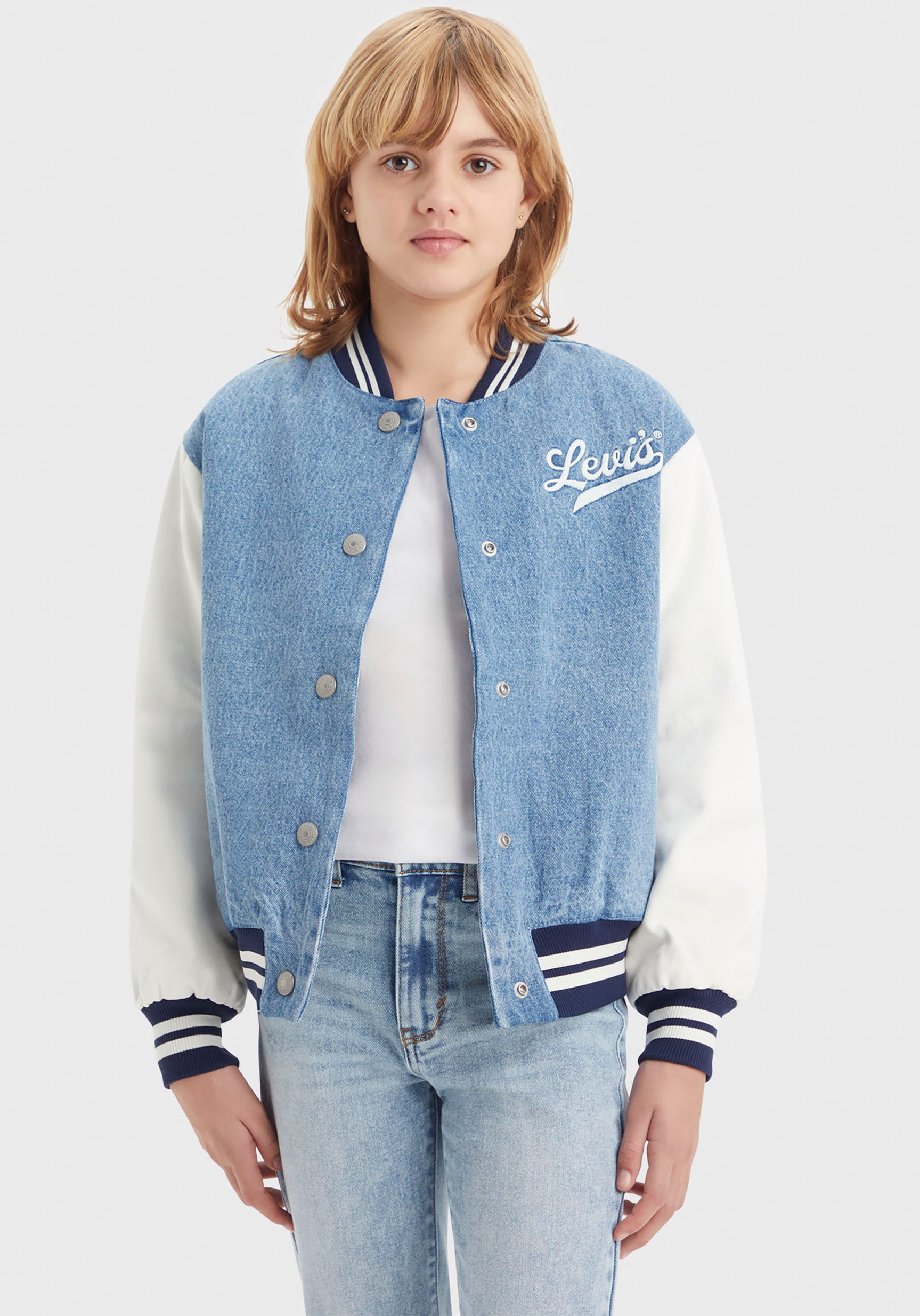 Levis Kids Bomberjacke "LVG DENIM BOMBER JACKET" for GIRLS von Levi's Kids