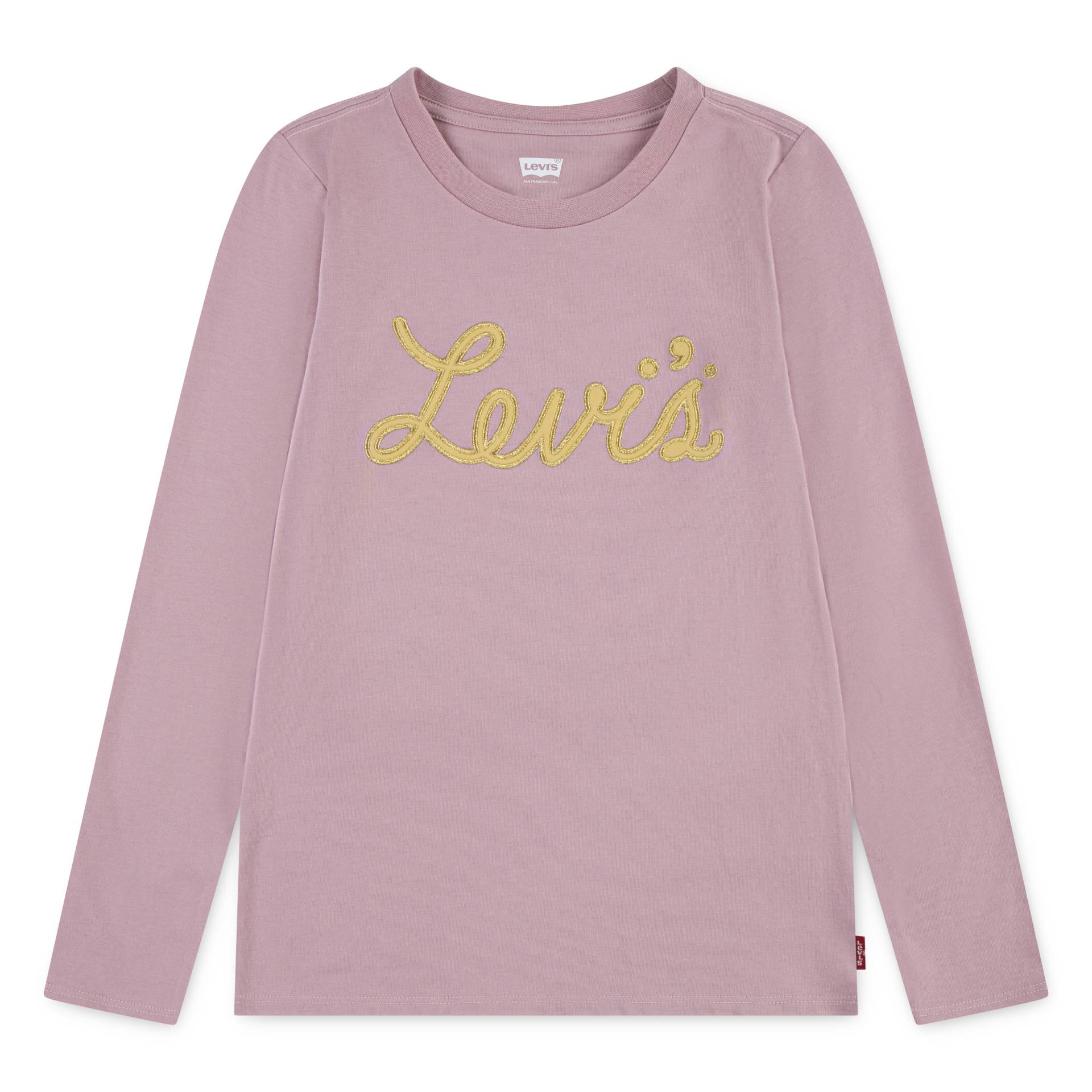 Levis Kids Langarmshirt "LVG APPLIQUE LS TOP" mit Glitzereffekt, for Girls von Levi's Kids
