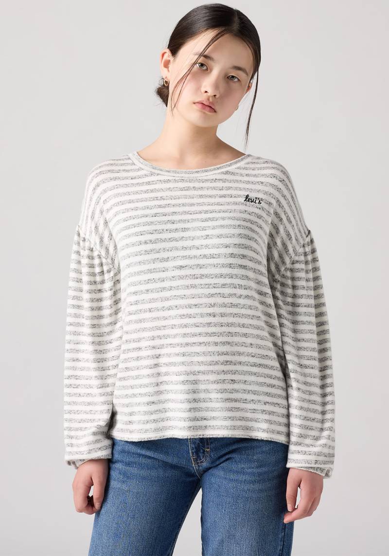 Levis Kids Langarmshirt "LVG HACCI STRIPED LS KNIT TOP" in Ringeloptik, for Girls von Levi's Kids