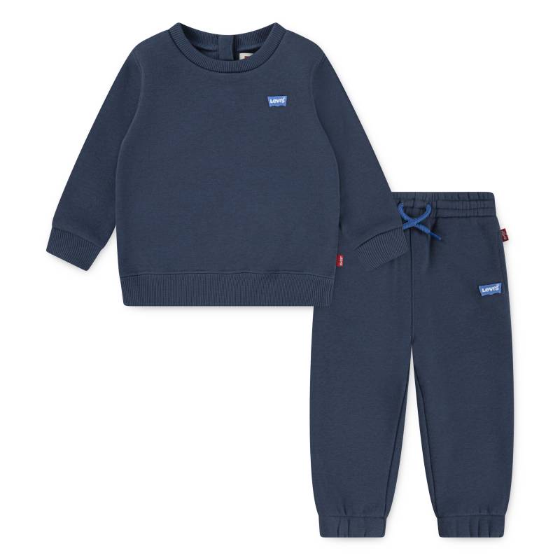Levis Kids Neugeborenen-Geschenkset "LVN HOODIE,JOGGER SET", 2 Stk. mit kleiner Label-Applikation von Levi's Kids