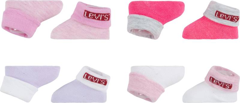 Levis Kids Socken "4PK Red Tab Bootie" 8 Stk. tlg. UNISEX von Levi's Kids