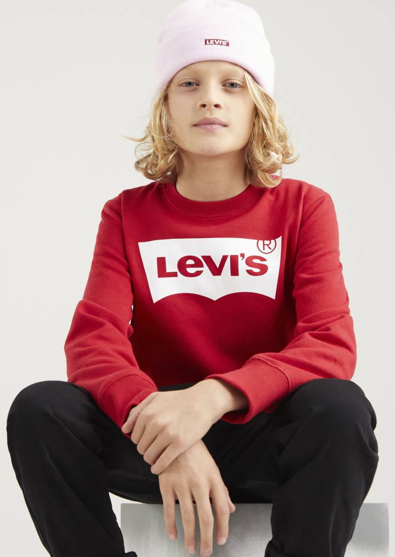 Levis Kids Sweatshirt "LVB LVB FRENCH TERRY BATWING" mit großem Logo von Levi's Kids