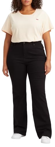 Levi's Damen Plus Size 725™ High Rise Bootcut Jeans, Black Sheep, 24 S von Levi's