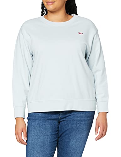 Levi's Damen Plus Size Standard Crew Sweatshirt Plein Air (Blau) 1X von Levi's