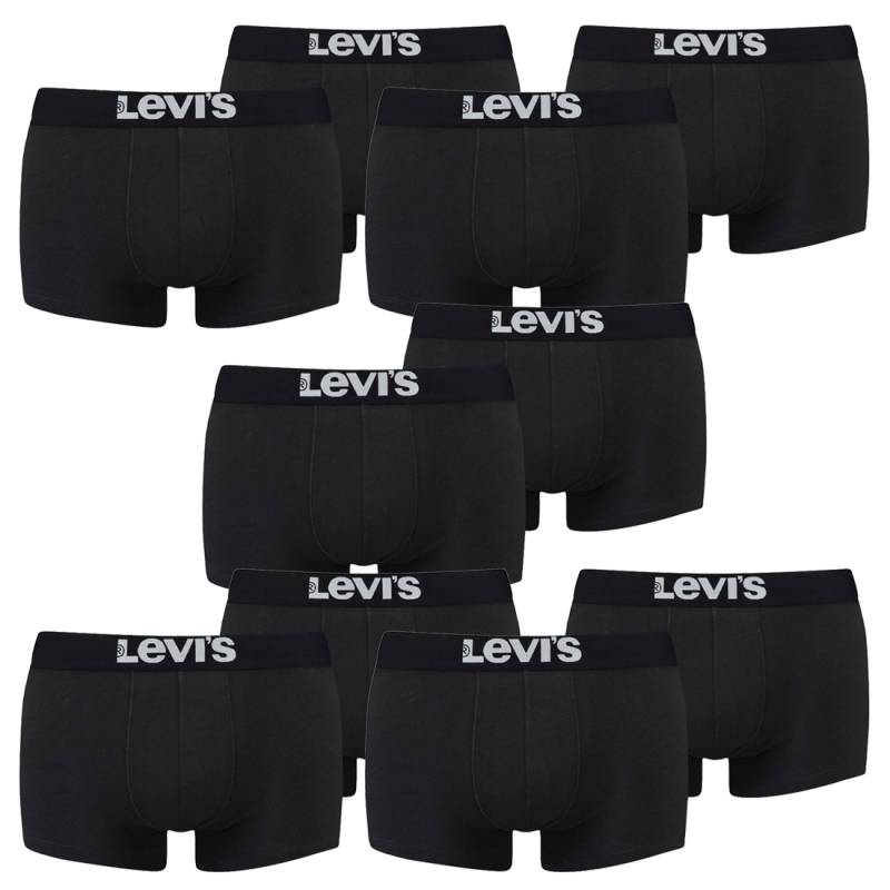 10er Pack Levis Men Solid Basic Trunk Boxershorts Unterhose Pant Unterwäsche von Levi&#039;s