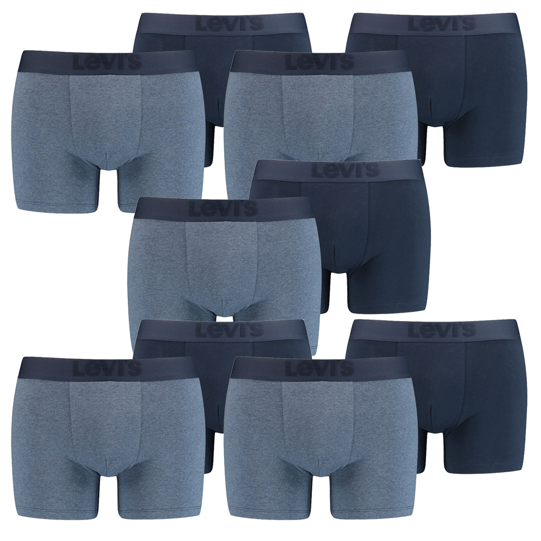 10er Pack Levis Premium Boxer Brief Boxershorts Herren Unterhose Pant Unterwäsch... von Levi&#039;s