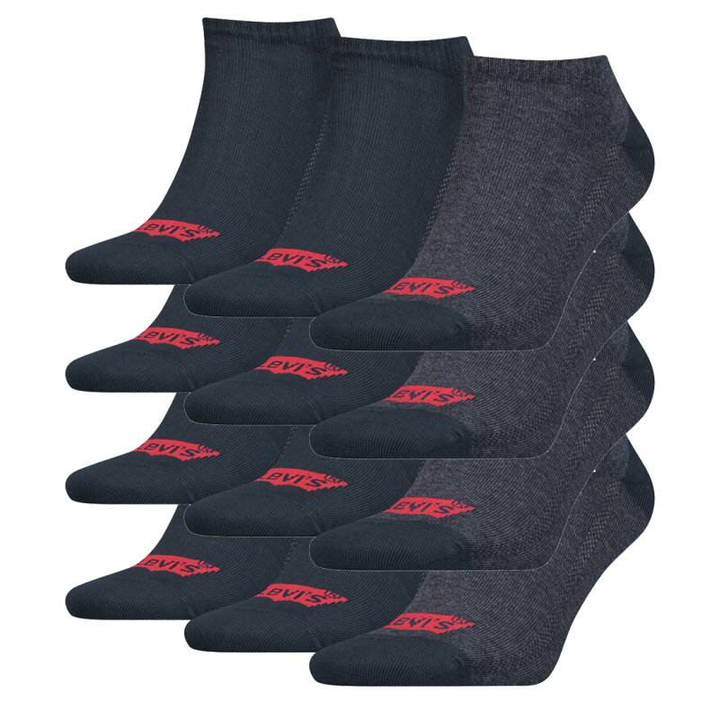 12 Paar Levis 168SF Low Cut Batwing Logo Unisex Socken Sneakersocken Strümpfe 90... von Levi&#039;s