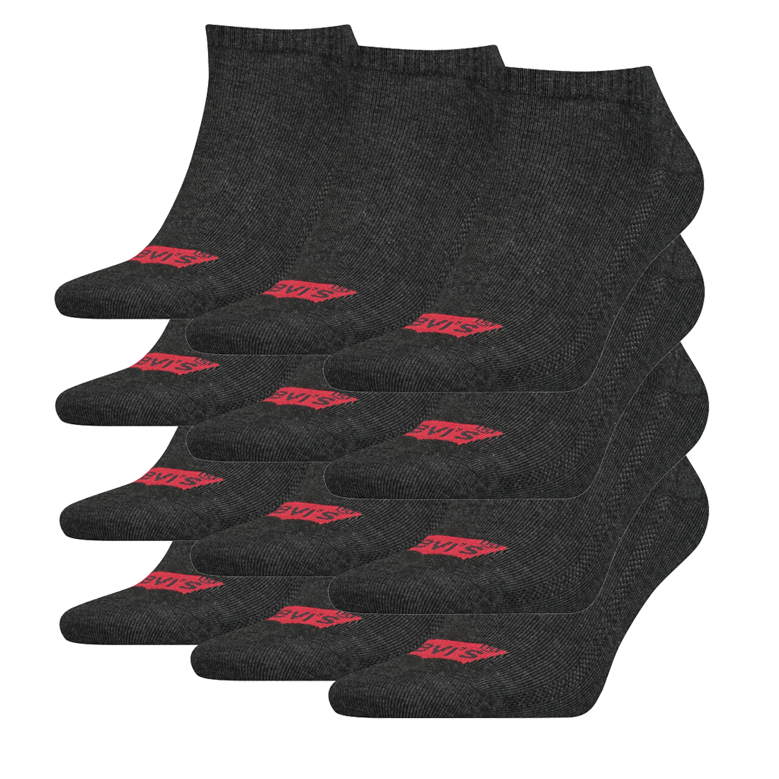 12 Paar Levis 168SF Low Cut Batwing Logo Unisex Socken Sneakersocken Strümpfe 90... 12 Paar Levis 168SF Low Cut Batwing Logo Unisex Socken Sneakersocken Strümpfe 90... von Levi's
