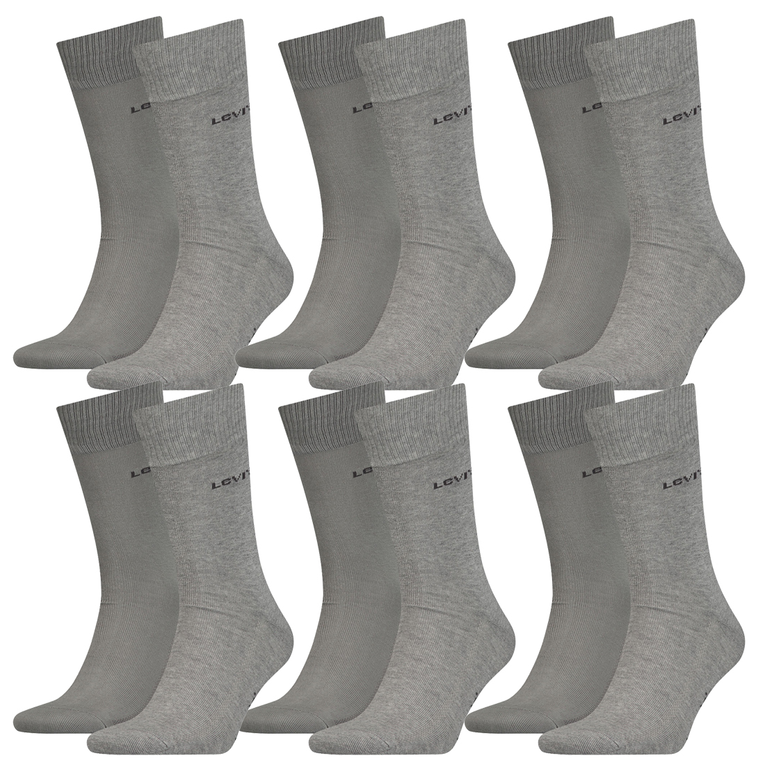 12 Paar Levis 168SF Regular Cut Socken Unisex Strümpfe 993053001 von Levi&#039;s