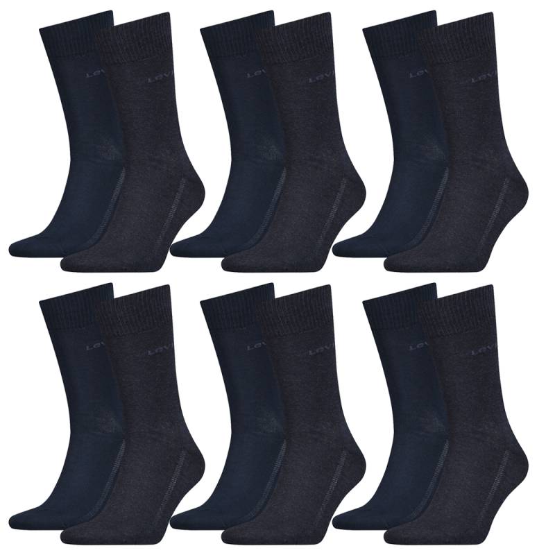 12 Paar Levis 168SF Regular Cut Socken Unisex Strümpfe 993053001 von Levi&#039;s