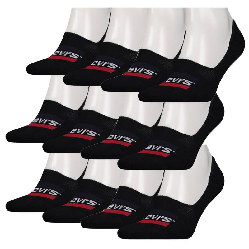 12 Paar Levis Low Rise SportWR Logo Sneaker Socken 903016001 von Levi&#039;s