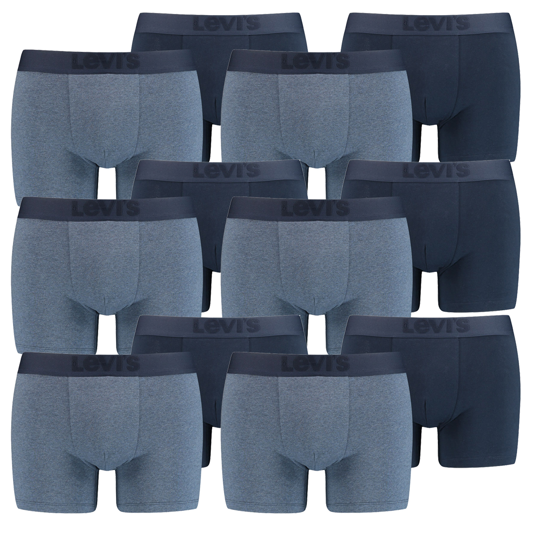 12er Pack Levis Premium Boxer Brief Boxershorts Herren Unterhose Pant Unterwäsch... von Levi&#039;s