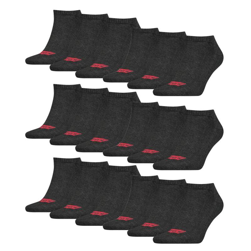18 Paar Levis 168SF Low Cut Batwing Logo Unisex Socken Sneakersocken Strümpfe 90... von Levi&#039;s