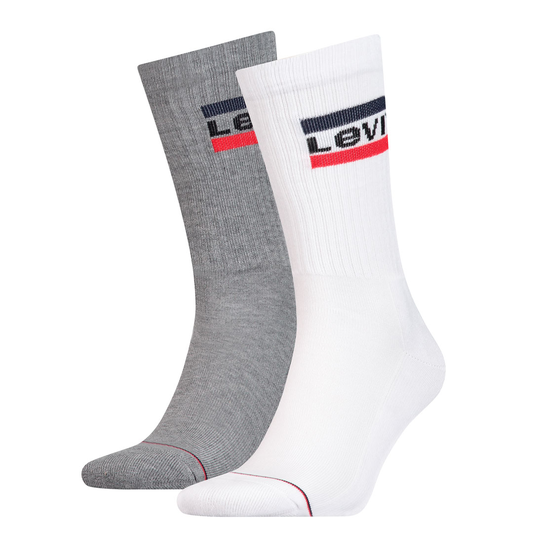 2 Paar Levis 144NDL Regular Cut SPR Unisex Socken Strümpfe 902012001 von Levi&#039;s