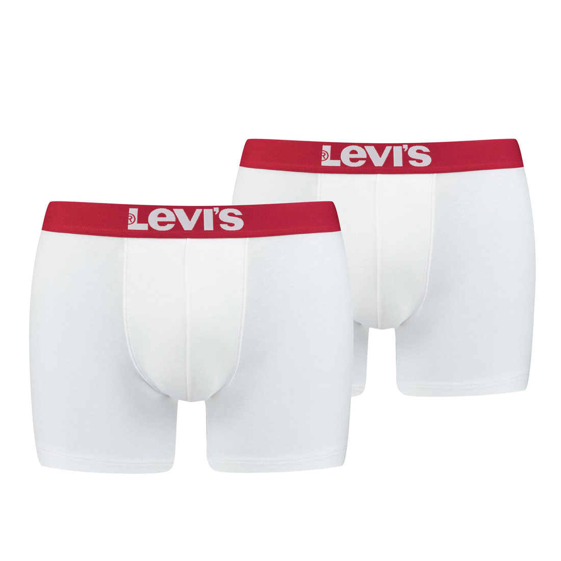 2er Pack Herren Levis Solid Basic Boxer Brief Boxershorts Unterwäsche Pants von Levi&#039;s