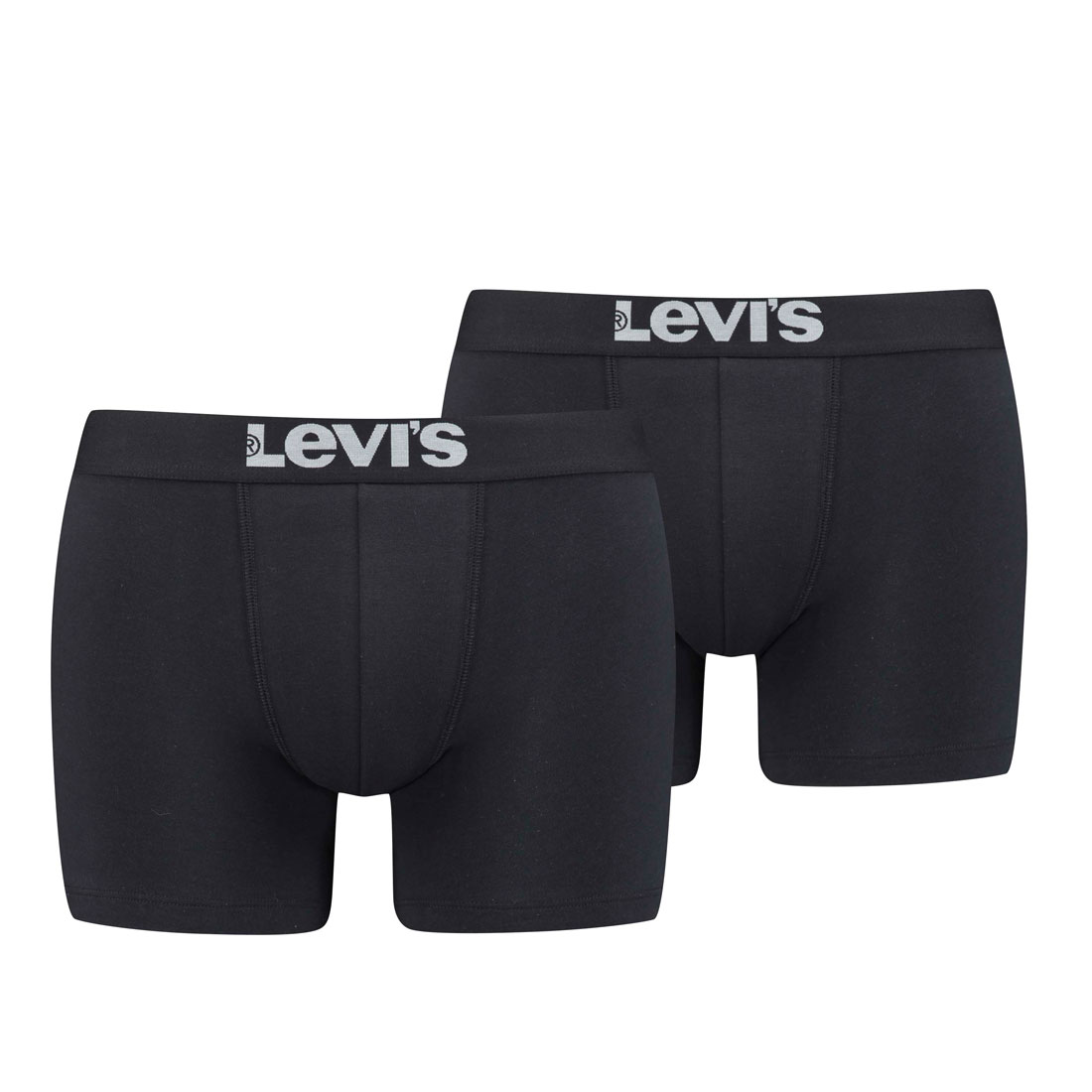 2er Pack Herren Levis Solid Basic Boxer Brief Boxershorts Unterwäsche Pants von Levi&#039;s