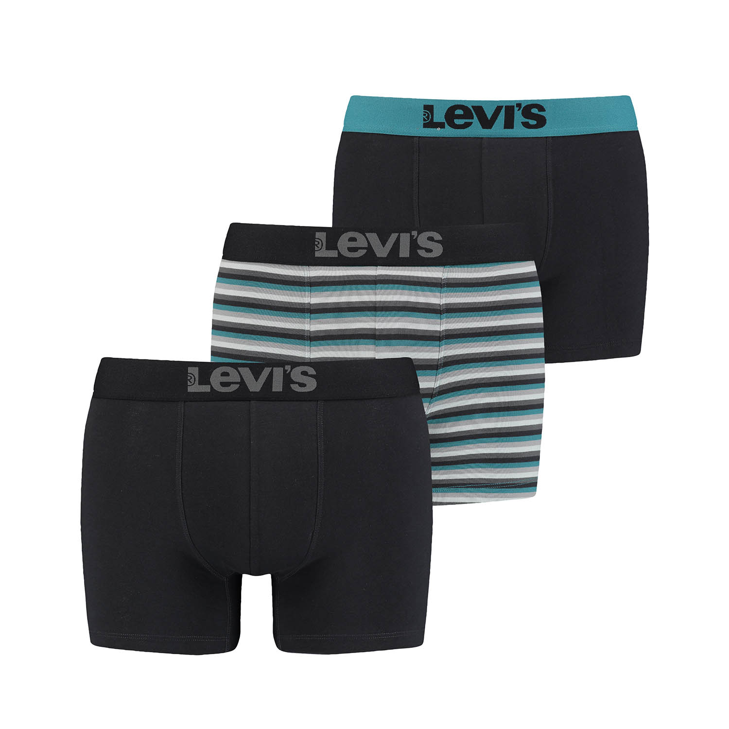 3 er Pack Levis Boxer Brief Herren Boxershorts Unterhose Pant Unterwäsche Gesche... von Levi&#039;s