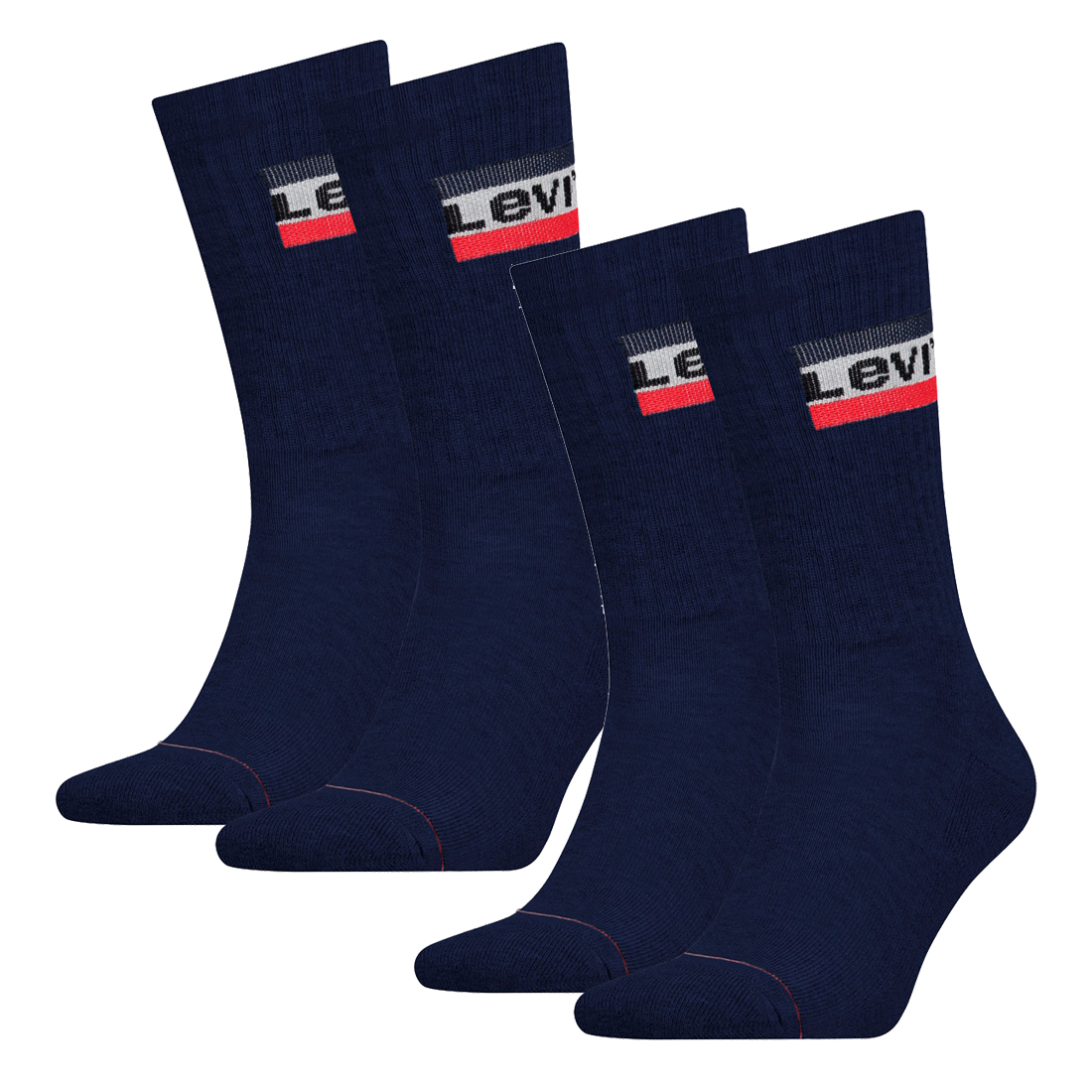 4 Paar Levis 144NDL Regular Cut SPR Unisex Socken Strümpfe 902012001 von Levi&#039;s