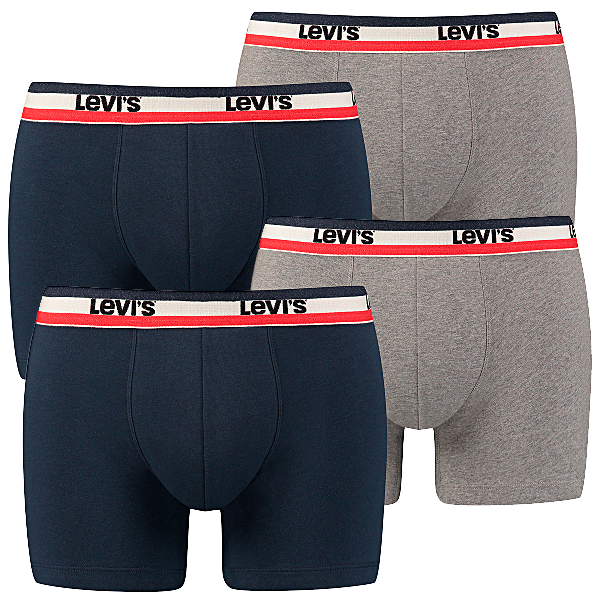 4 er Pack Levis Boxer Brief Boxershorts Men Herren Unterhose Pant Unterwäsche von Levi&#039;s