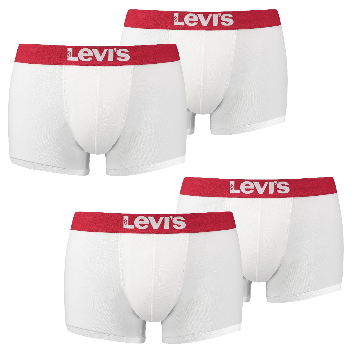 4 er Pack Levis Trunk Boxer Boxershorts 200SF Herren Unterhose Pant Unterwäsche von Levi&#039;s