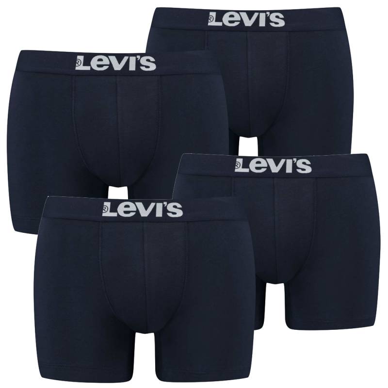4er Pack Herren Levis Solid Basic Boxer Brief Boxershorts Unterwäsche Pants von Levi&#039;s