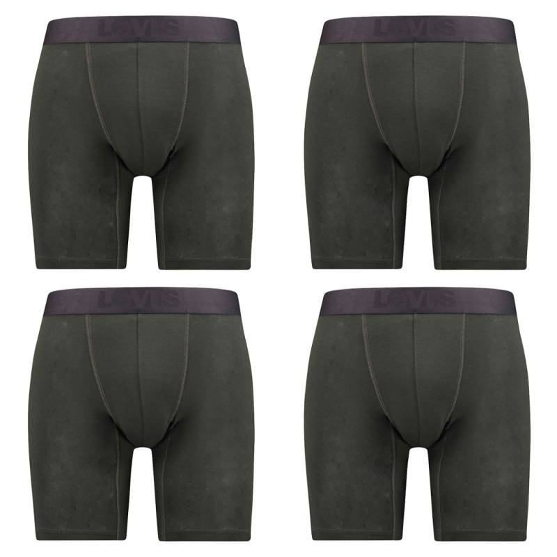 4er Pack Levis Herren Movement Tencel Long Boxer Shorts Unterhose Pant Unterwäsc... von Levi&#039;s