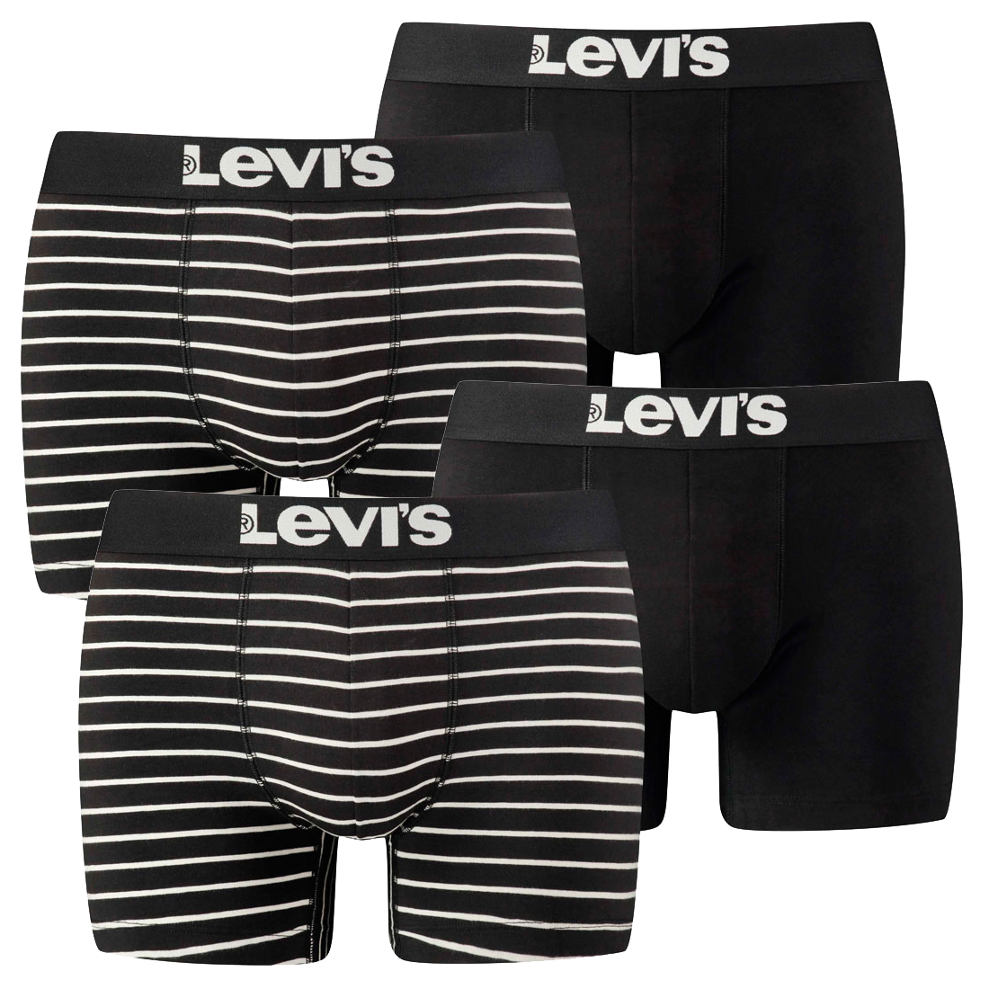 4er Pack Levis Men Vintage Stripe YD B Boxer Brief Boxershorts Unterhose Pant Un... 4er Pack Levis Men Vintage Stripe YD B Boxer Brief Boxershorts Unterhose Pant Un... von Levi's