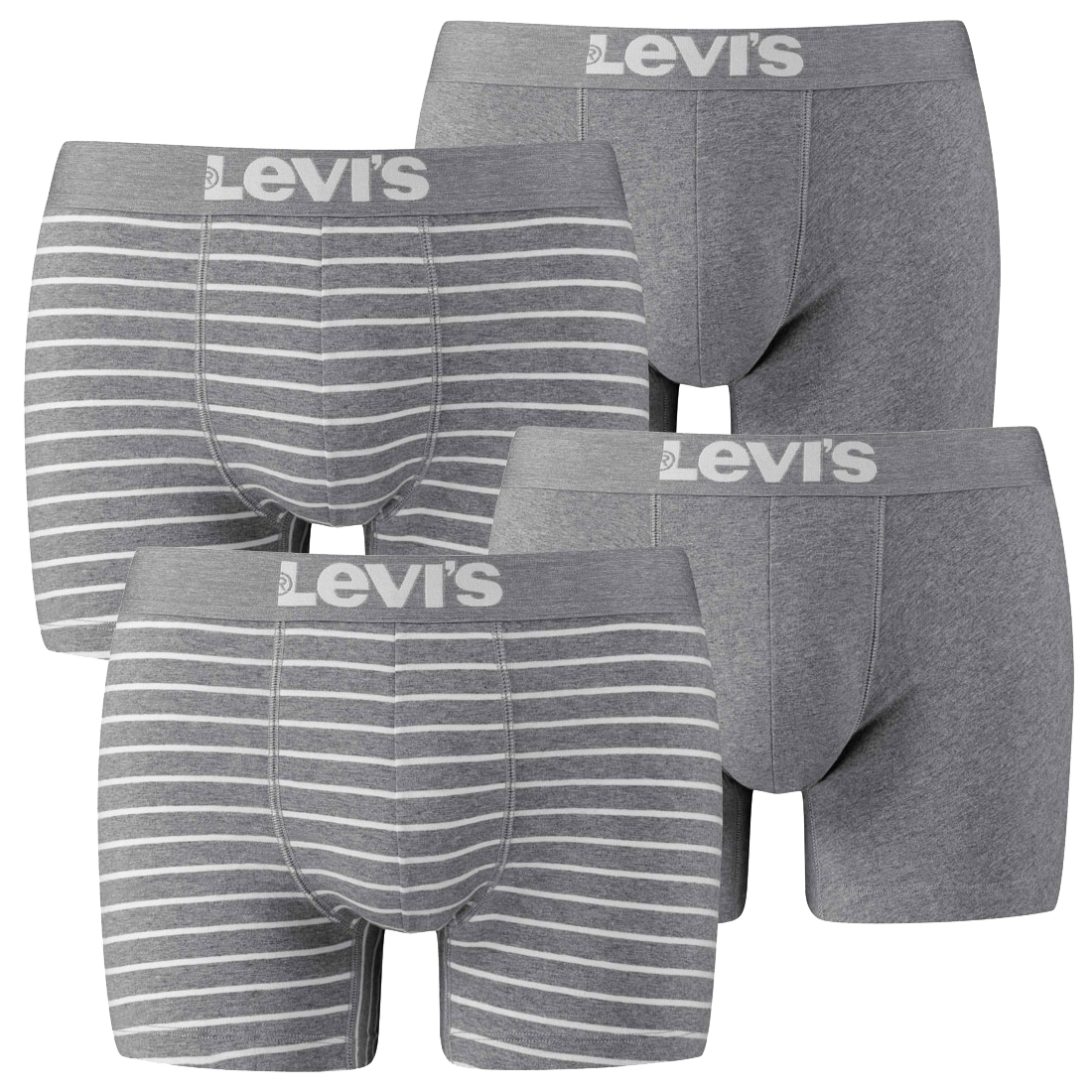 4er Pack Levis Men Vintage Stripe YD B Boxer Brief Boxershorts Unterhose Pant Un... von Levi&#039;s