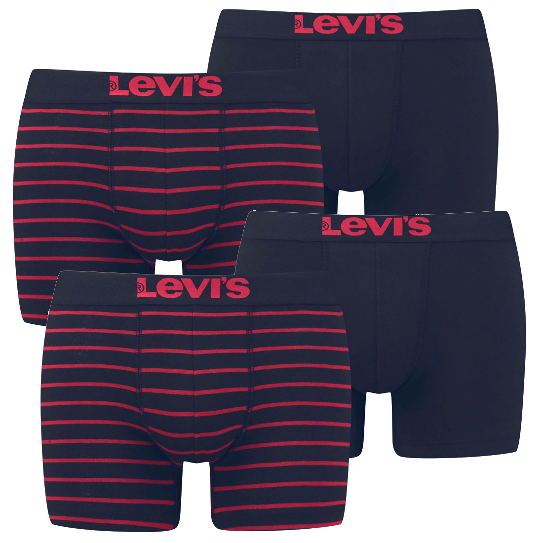 4er Pack Levis Men Vintage Stripe YD B Boxer Brief Boxershorts Unterhose Pant Un... von Levi&#039;s