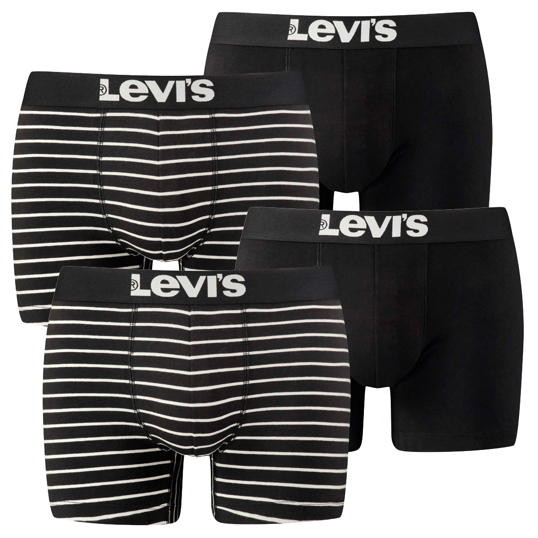 4er Pack Levis Men Vintage Stripe YD B Boxer Brief Boxershorts Unterhose Pant Un... von Levi&#039;s