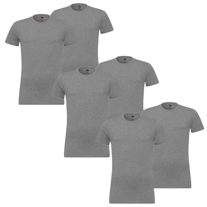 6 er Pack Levis 200SF Crew T-Shirt Men Herren Unterhemd Rundhals von Levi&#039;s