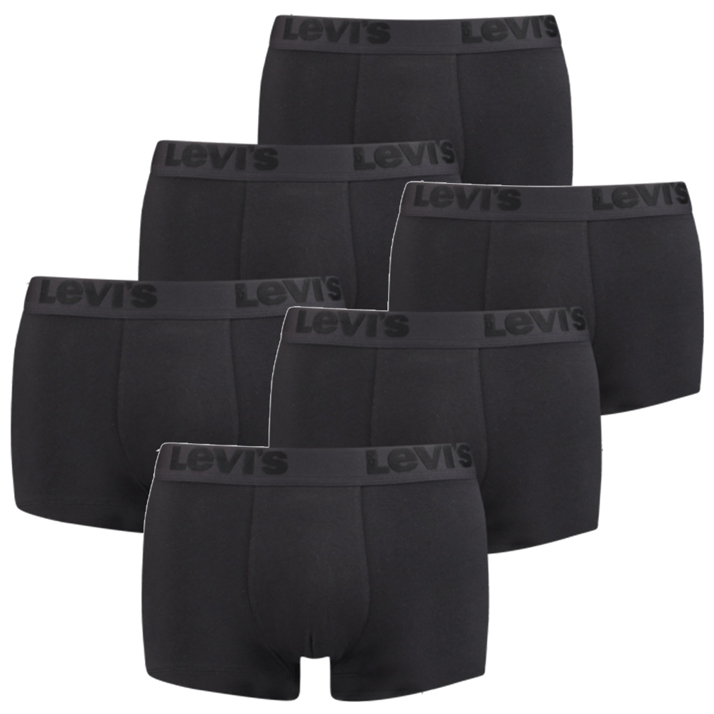6er Pack Levis Men Premium Trunk Boxershorts Herren Unterhose Pant Unterwäsche von Levi&#039;s