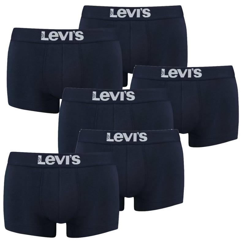 6er Pack Levis Men Solid Basic Trunk Boxershorts Unterhose Pant Unterwäsche von Levi&#039;s