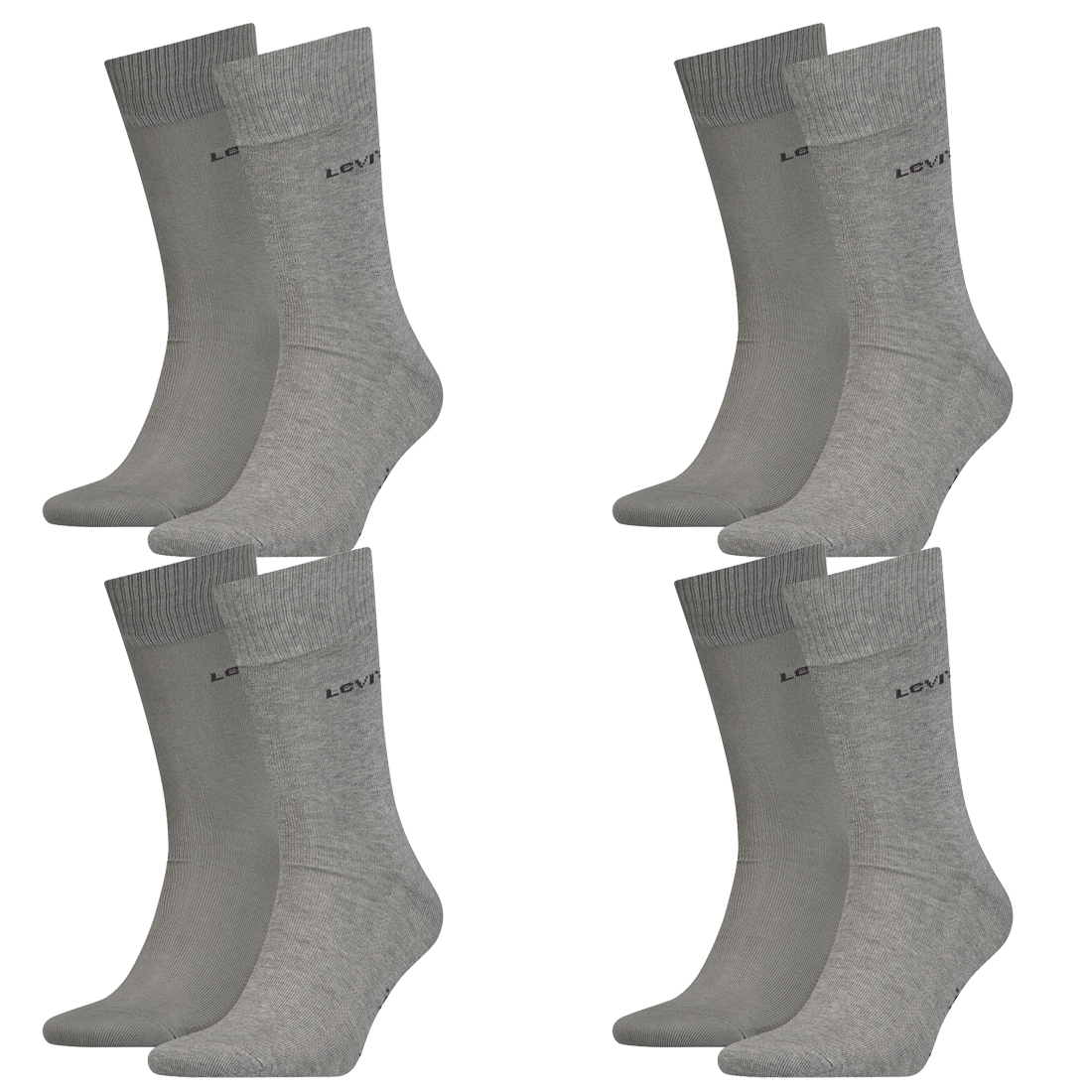 8 Paar Levis 168SF Regular Cut Socken Unisex Strümpfe 993053001 von Levi&#039;s