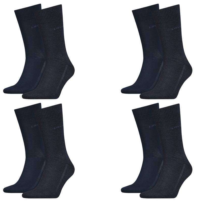 8 Paar Levis 168SF Regular Cut Socken Unisex Strümpfe 993053001 von Levi&#039;s