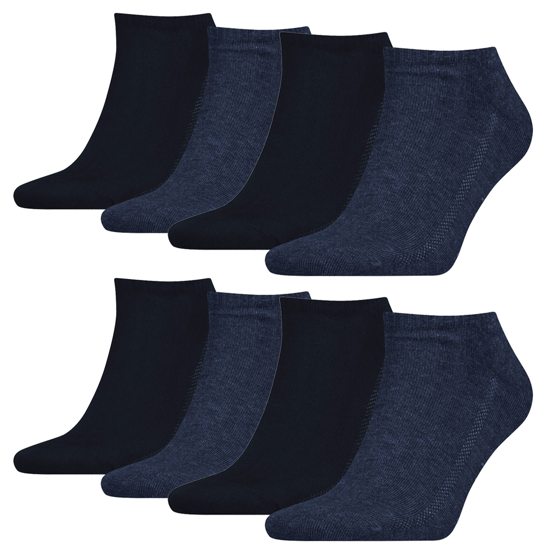 8 Paar Levis Unisex Socken 168SF Low Cut Sneakersocken Kurzsocken von Levi&#039;s
