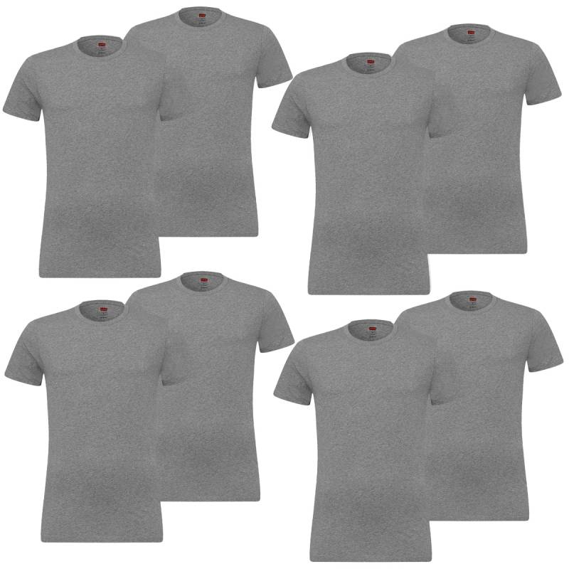 8 er Pack Levis 200SF Crew T-Shirt Men Herren Unterhemd Rundhals von Levi's