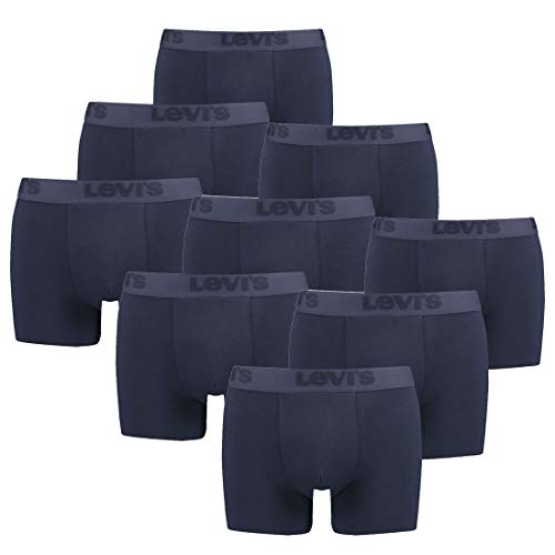 9er Pack Levis Men Premium Boxer Brief Boxershorts Herren Unterhose Pant Unterwäsche, Farbe:Navy, Bekleidungsgröße:XL von Levi's