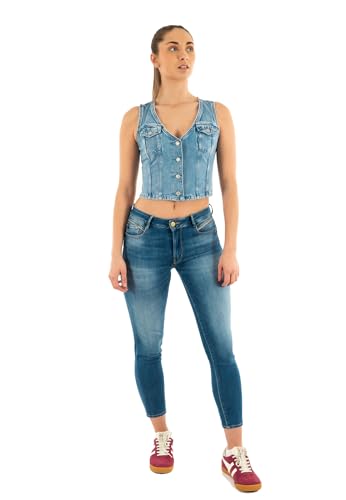Levi's Damen Bella Denim Corset Top, I Will, M von Levi's