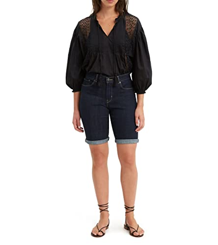 Levi's Damen Classic Bermuda Shorts, Lapis Royal Rinse, 26W von Levi's