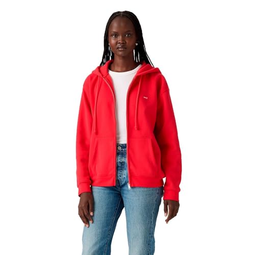 Everyday Zip Hoodie True Red Fleece von Levi's