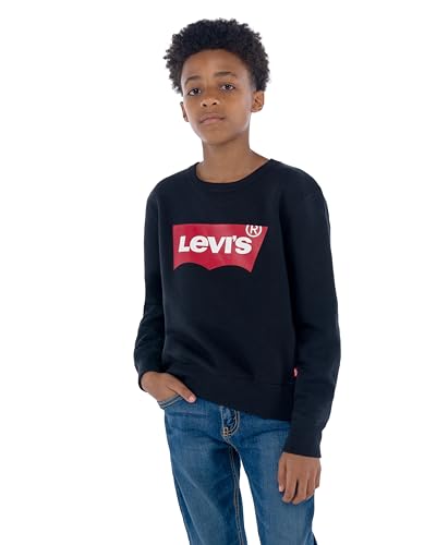 Levi's Kids -batwing crewneck sweatshirt Jungen Schwarz 10 Jahre von Levi's