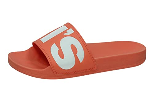 LEVI'S Damen June L S Slides, orange, 37 EU von Levi's