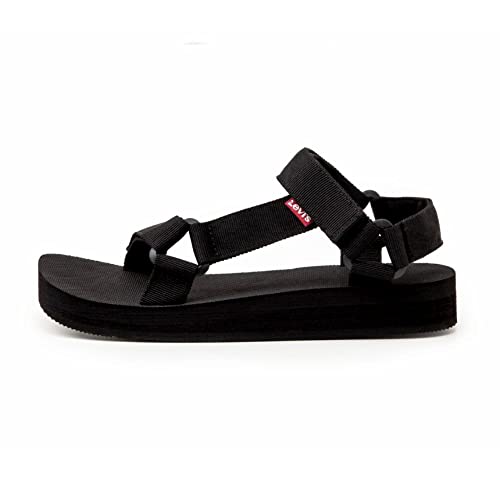 Levi's Femme CADYS Low Sandals, Full Black, 36 EU von Levi's