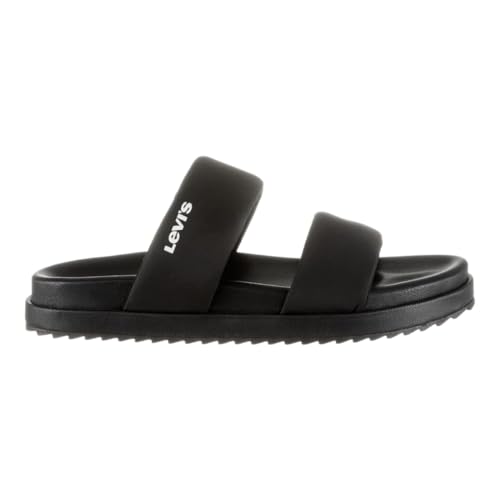 LEVI'S Damen Slides, Full Schwarz, 36 EU von Levi's