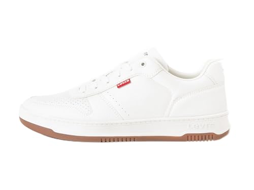 LEVI'S Damen Sneakers, Regular White, 41 EU von Levi's